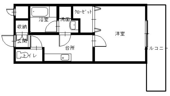 ABITI浜町の物件間取画像